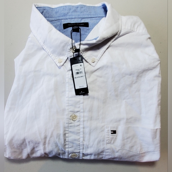 Tommy Hilfiger Men's Long Sleeve Button Down Shirt - Picture 3 of 6